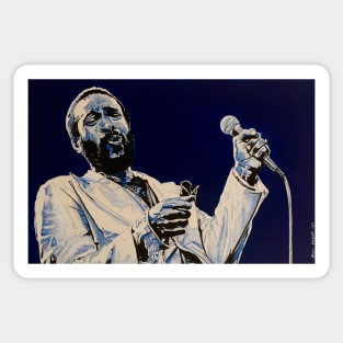 Marvin Gaye Sticker